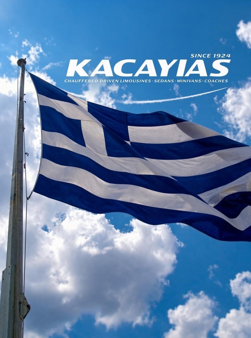 Greek flag, KACAYIAS